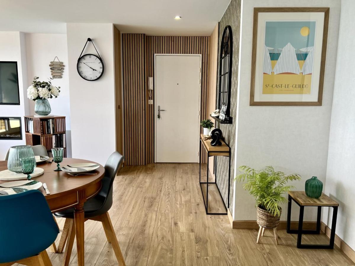 Appt Vue Mer Exceptionnelle Triple Expo - 70M 2Ch - Renove سانت كاست-لو-غيلدو المظهر الخارجي الصورة